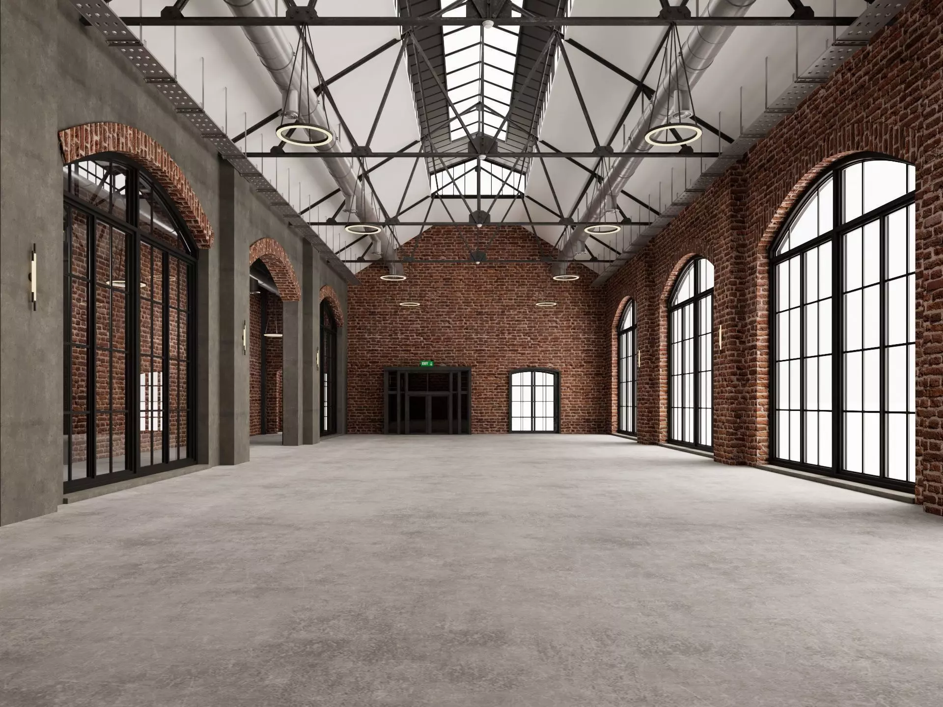 Warehouse Office 2 interior 3D model