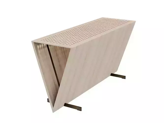 Alvea Console Table 3D model