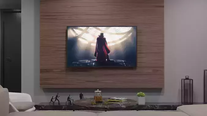 Modern a Living Room 3D model