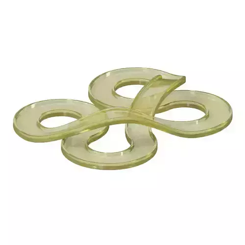 Transparent Premium Automotive Track 3D model