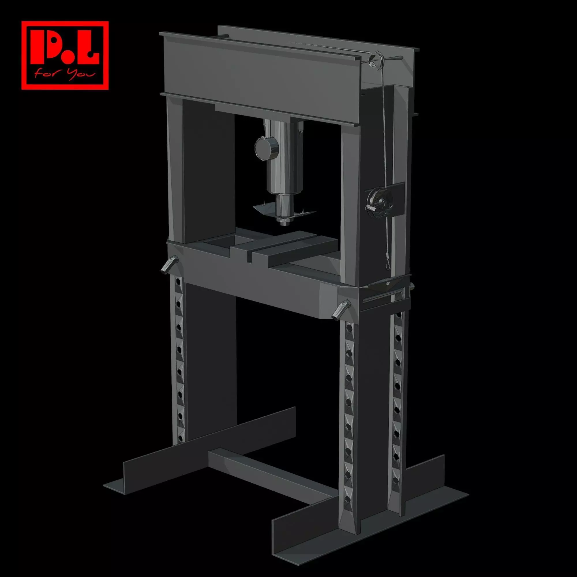 Hydraulic Press Repair Services 3D model