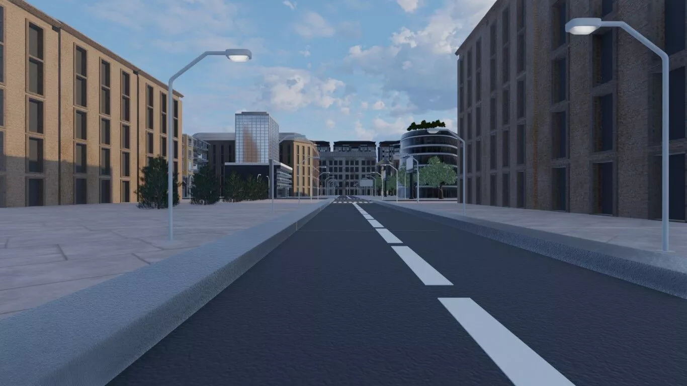 Modern Urban Architecture 3D model