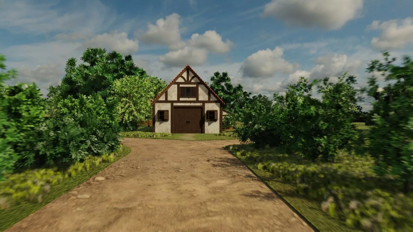 Countryside Homestead 3D model