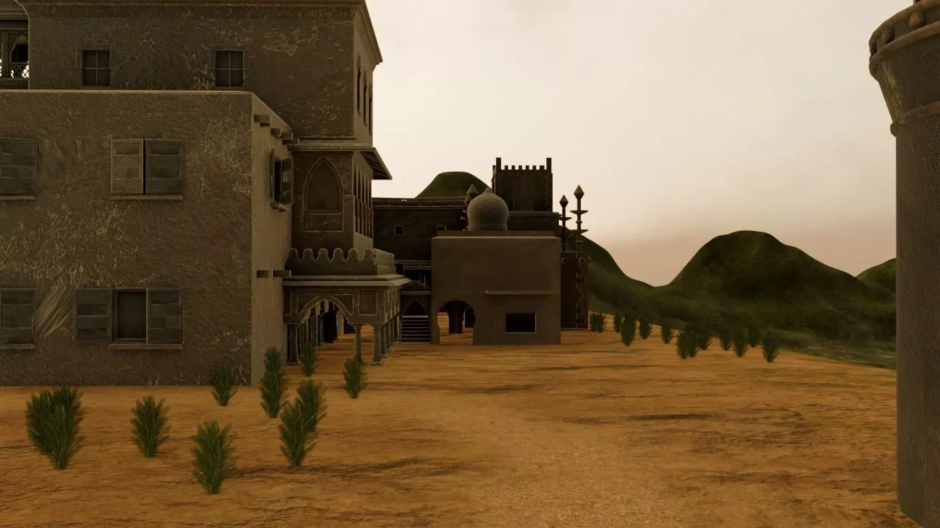 Ancient Architectural Marvel 3D model