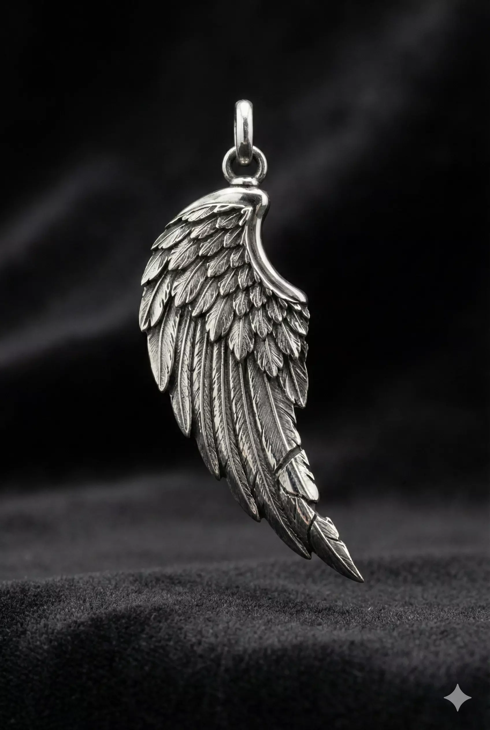 Wing Broken Pendant Sculptural 3D Printable Model 3D print model