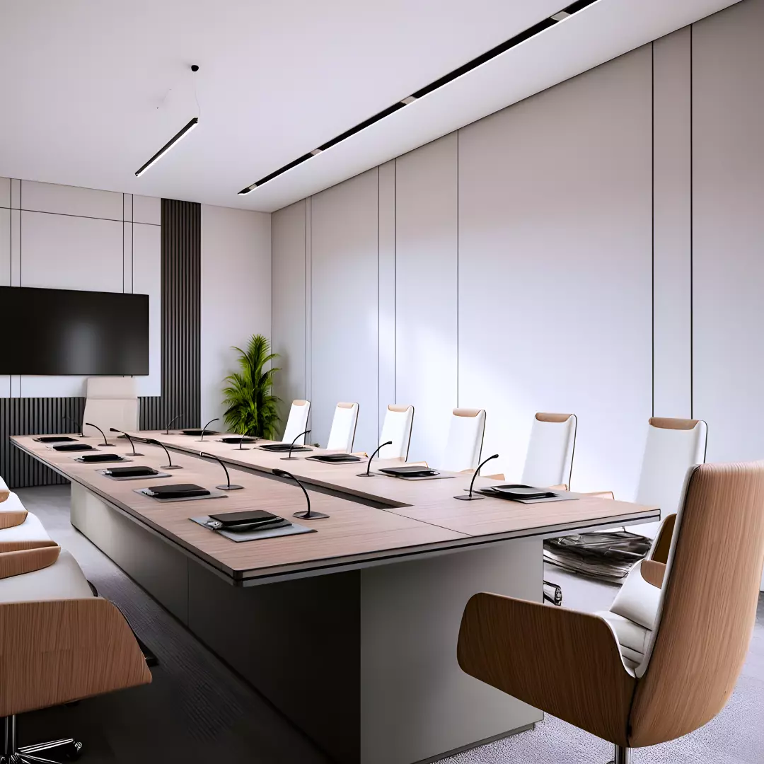 Modern Conference Room 3D Model 3D model