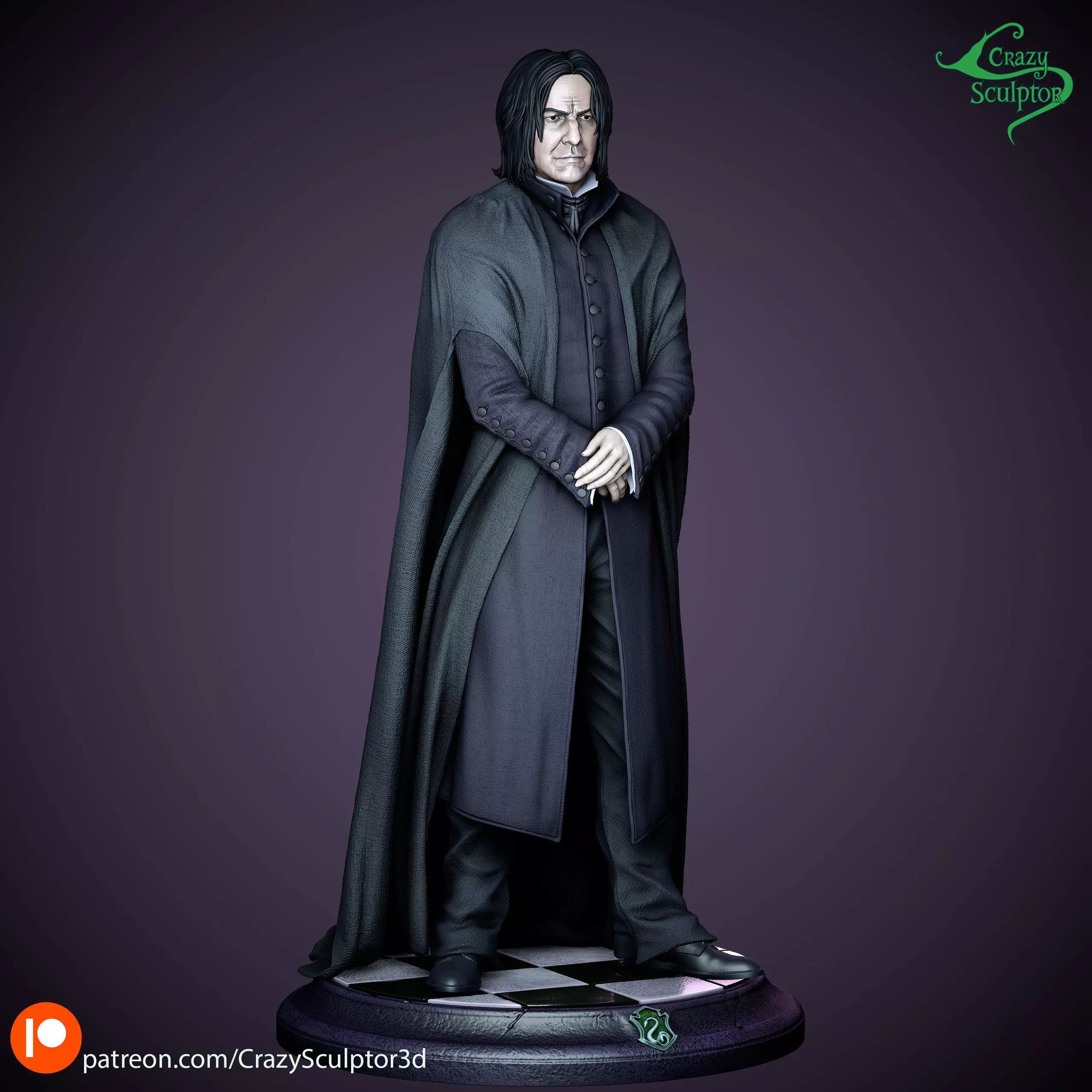 Severus Snape from Harry Potter 3D print model