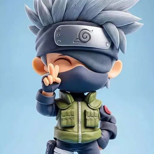 kakashi chibi 3D print model