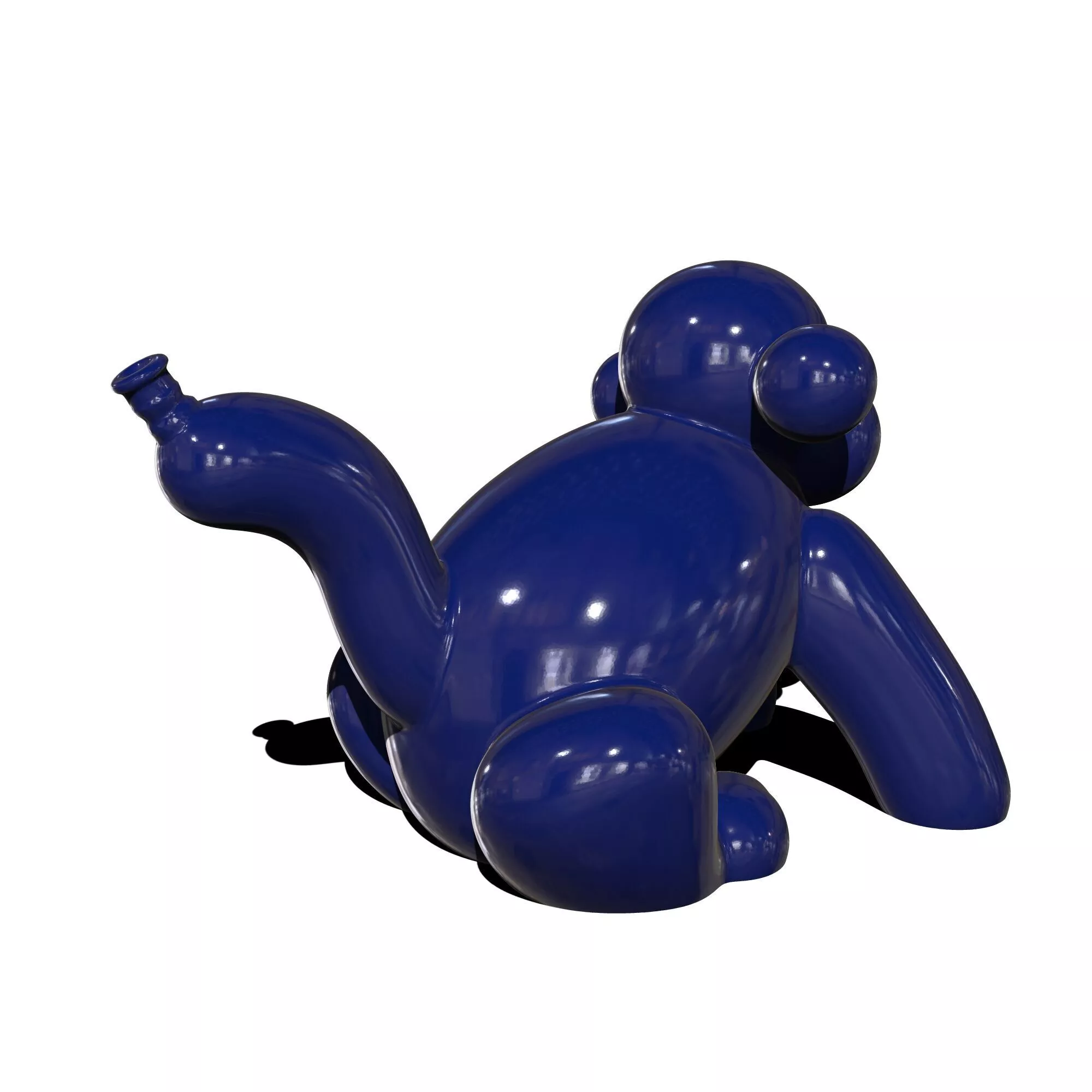 Balloon monkey statue 3D print model