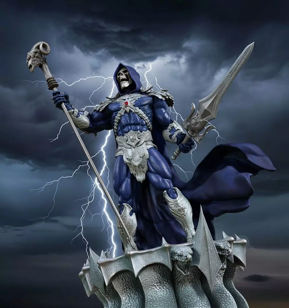 Skeletor winky collectibles art 3D print model