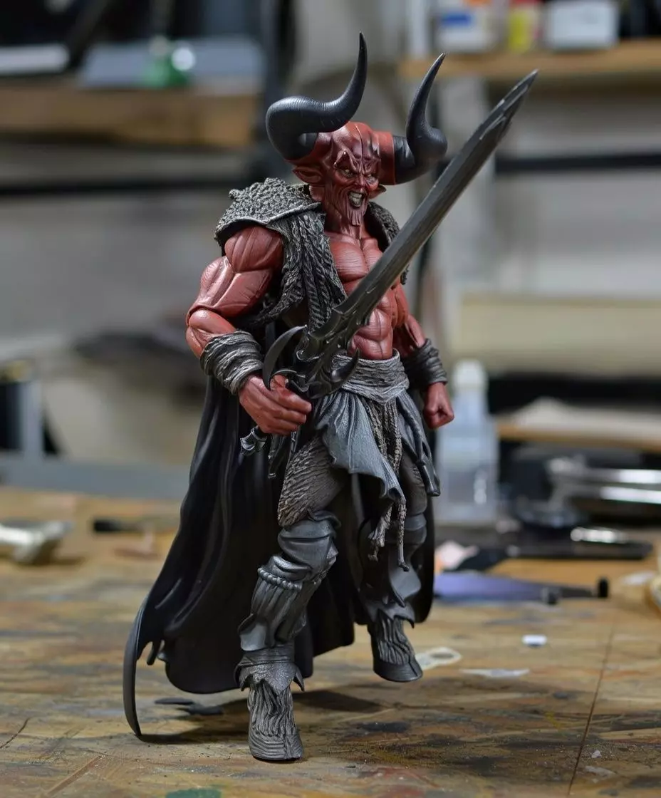 Lord Darkness from Legend High Detail Statue 3D print model