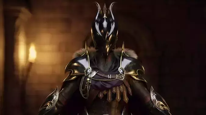 Elite Fantasy Forest Guardian Professional Rigged Uv Base Mesh