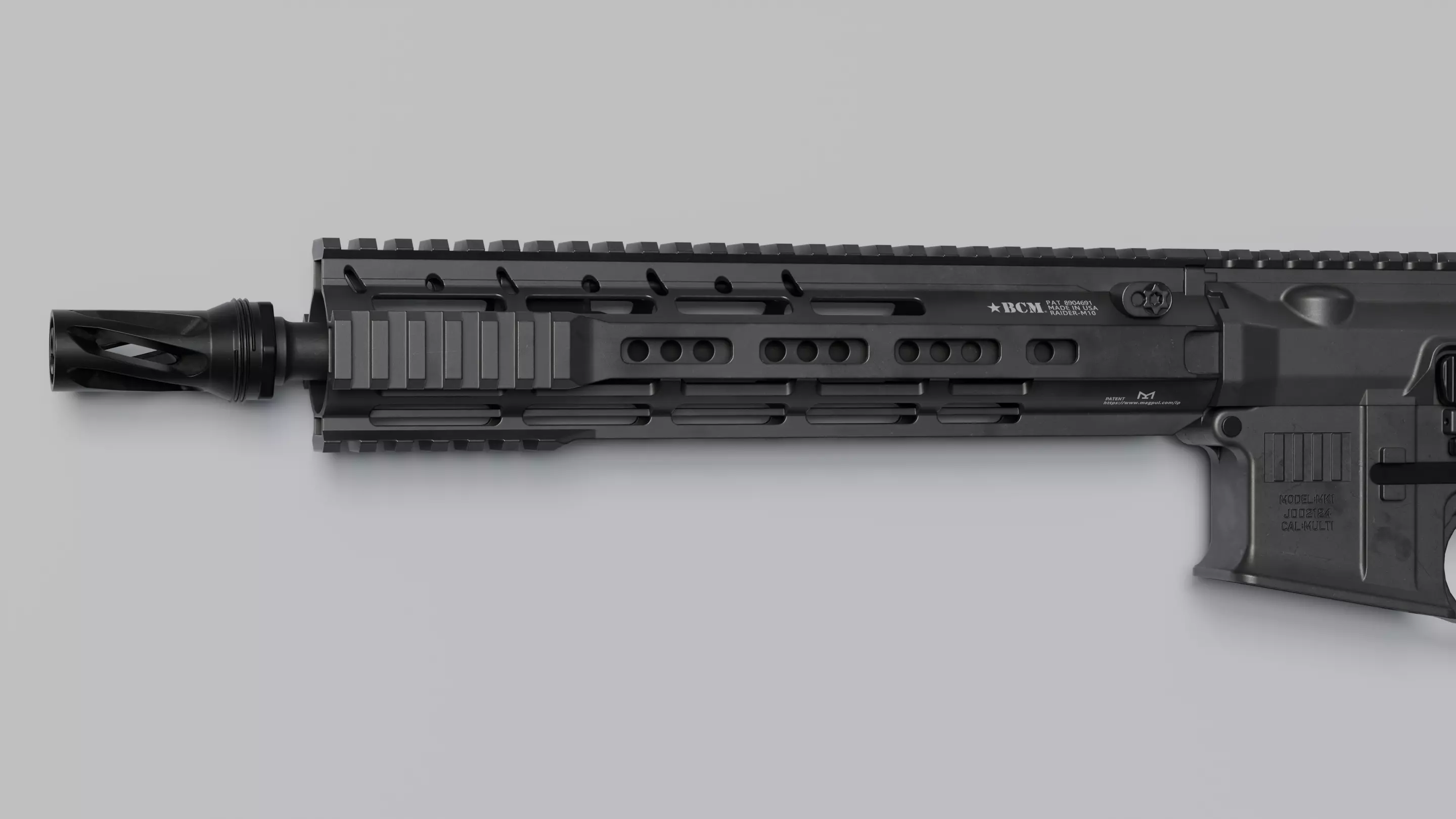 3D model BCM Raider M10 Handguard VR / AR / low-poly | CGTrader