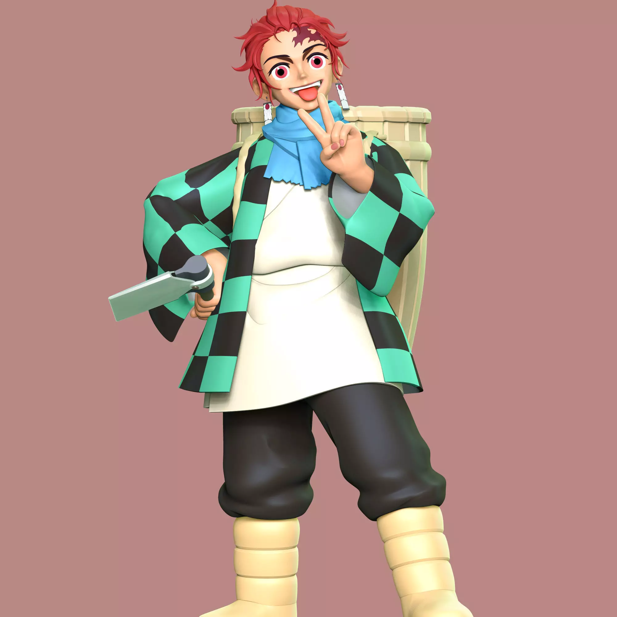 Tanjiro Kamado 3D print model