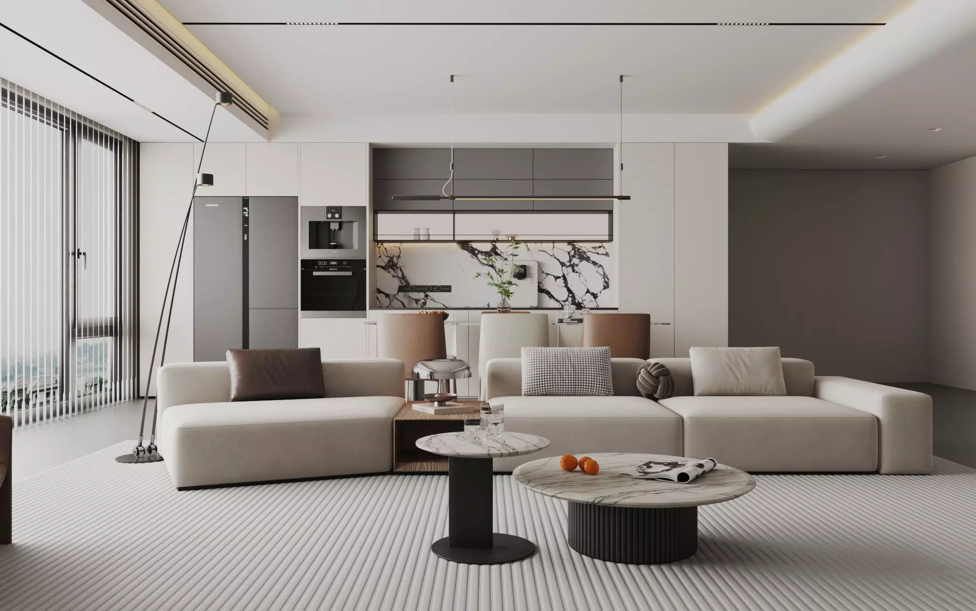 living room set 3D model