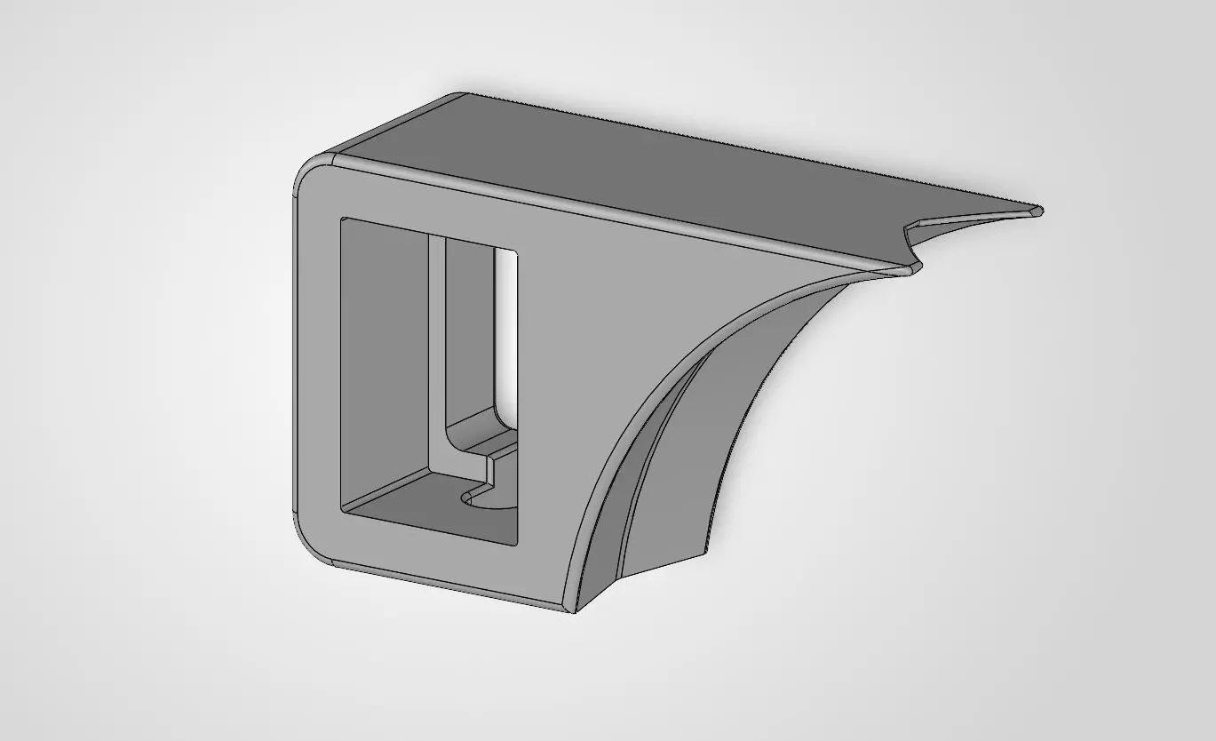 Ducati Scrambler Gear indicator Mount 3D model