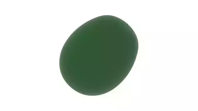 Dark Green Olive 3D model 5