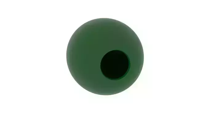 Dark Green Olive 3D model 3