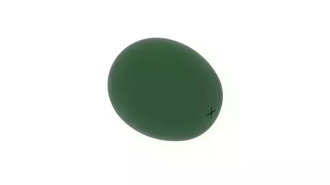 Dark Green Olive 3D model