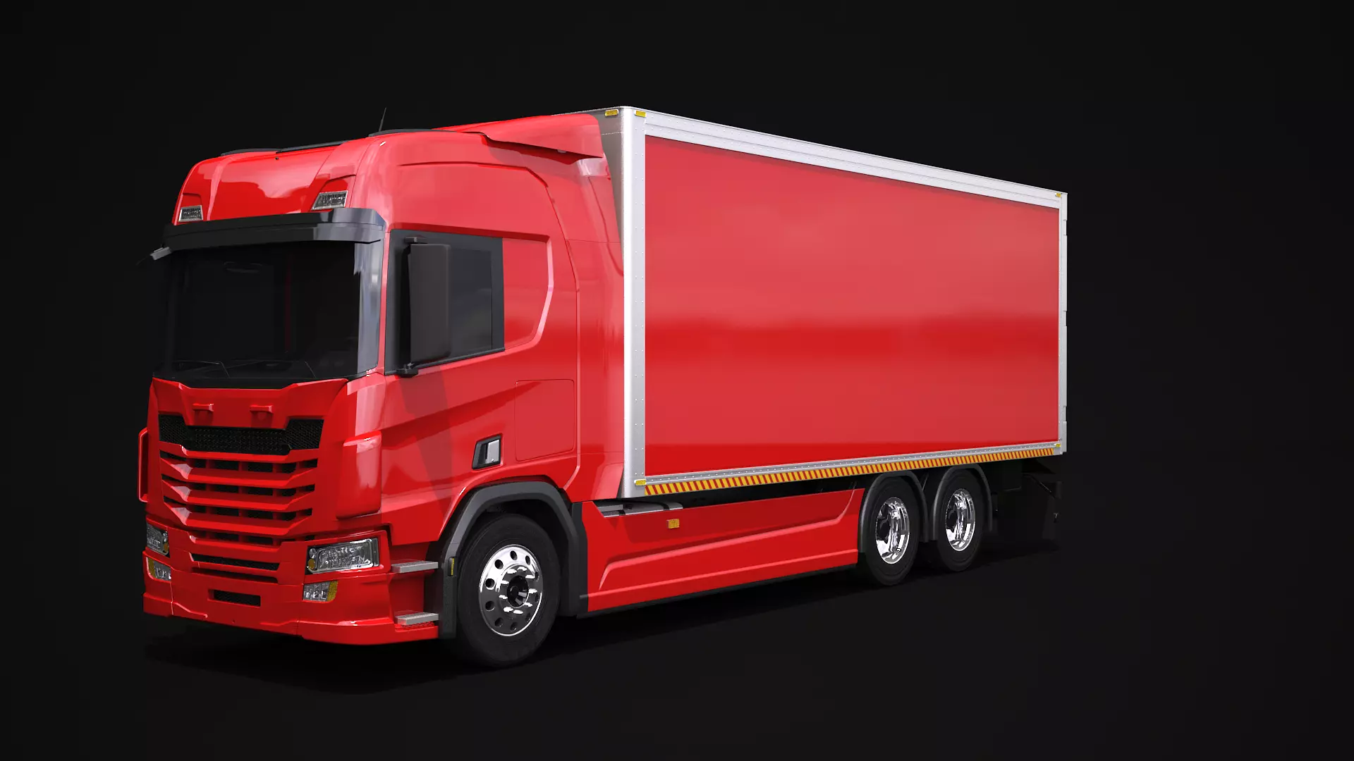Generic Box Truck 3D model