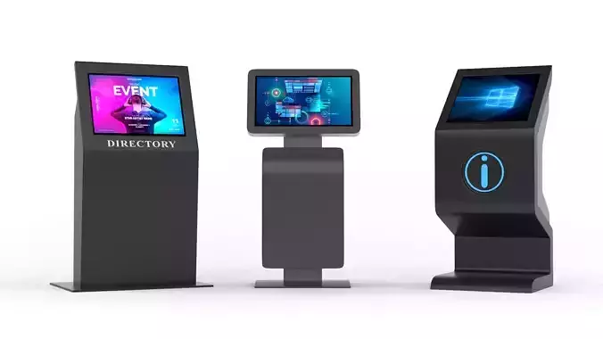 Kiosk Collection 3D model