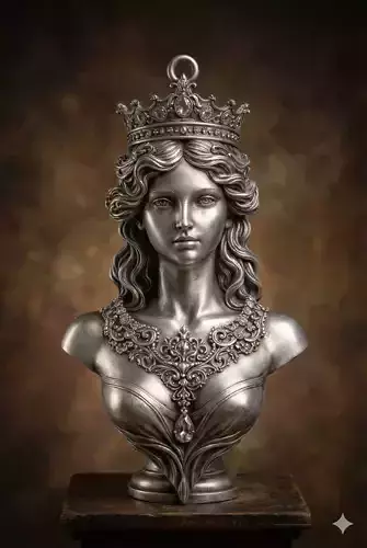 HERA Goddess Pendant 3D Printable Model