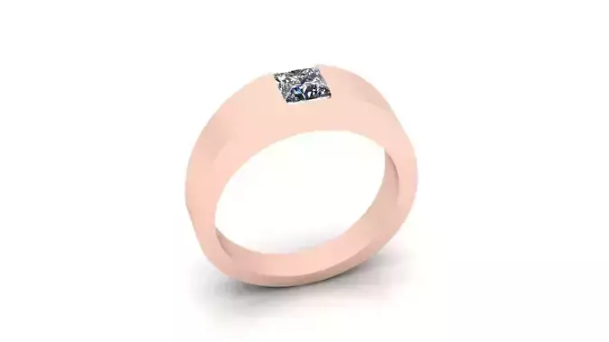 princes cut men engagement jewelry ring 