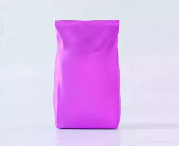 Food Bag Packaging 3D model 5