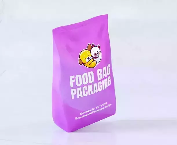 Food Bag Packaging 3D model 3