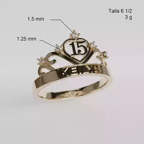 CUSTOM FILM BIRTHDAY RING