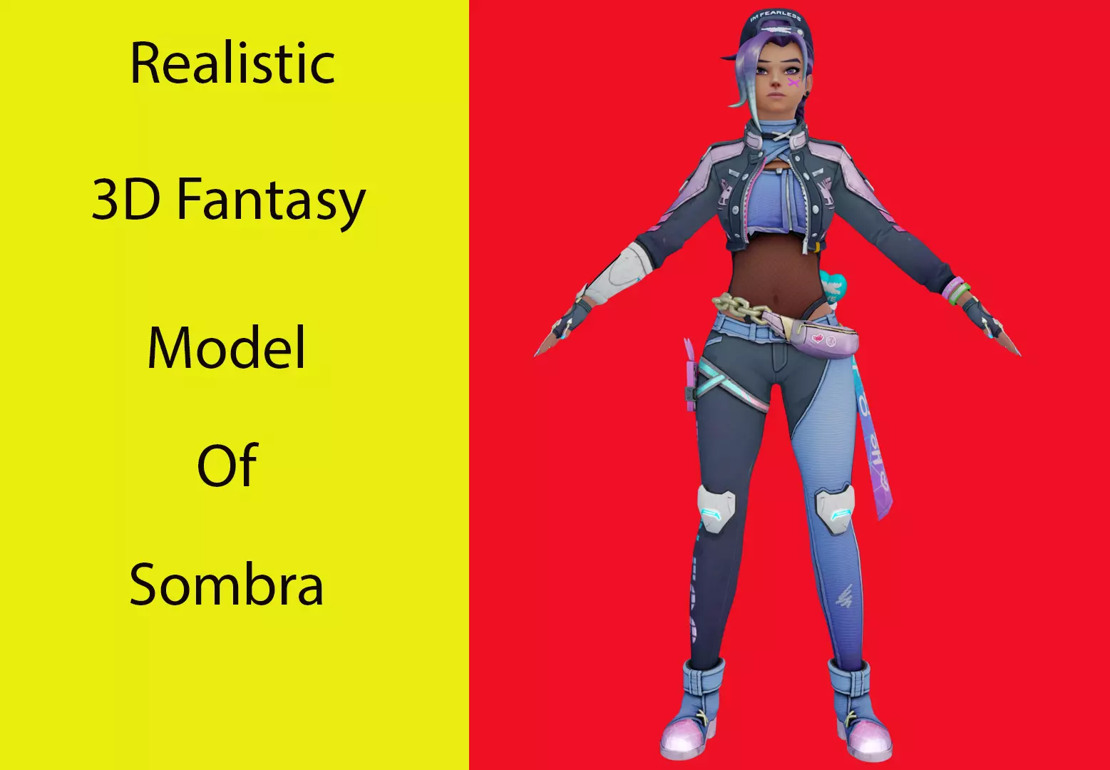 Sombra Low-poly 3D model