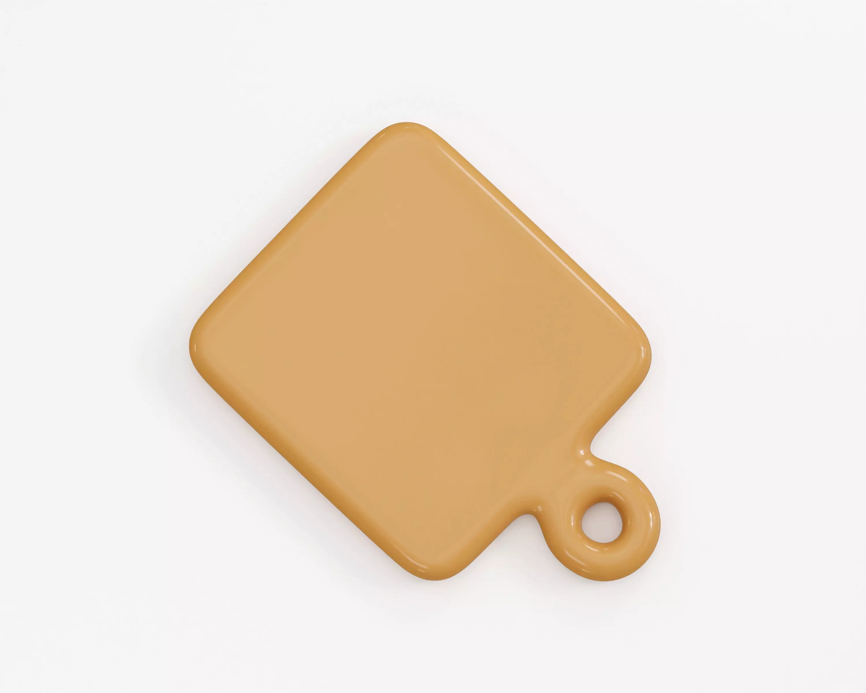 Cutting board Free low-poly 3D model