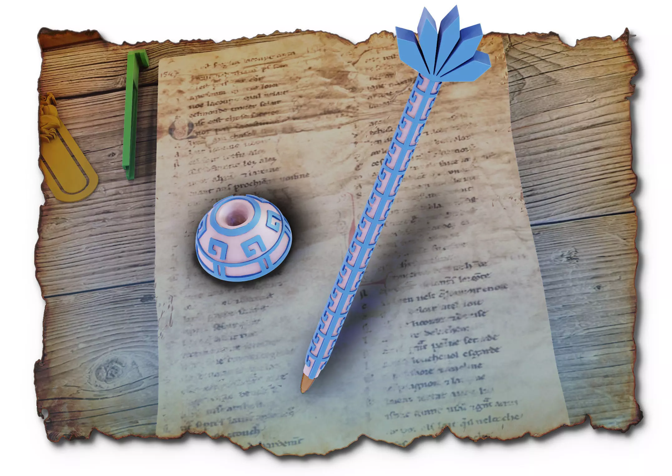 Hera pen Free 3D print model