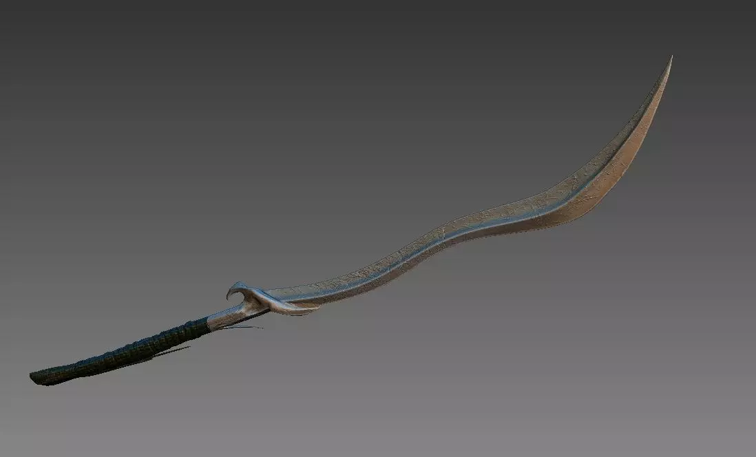 Bloodhounds Fang - Sword 3D print model