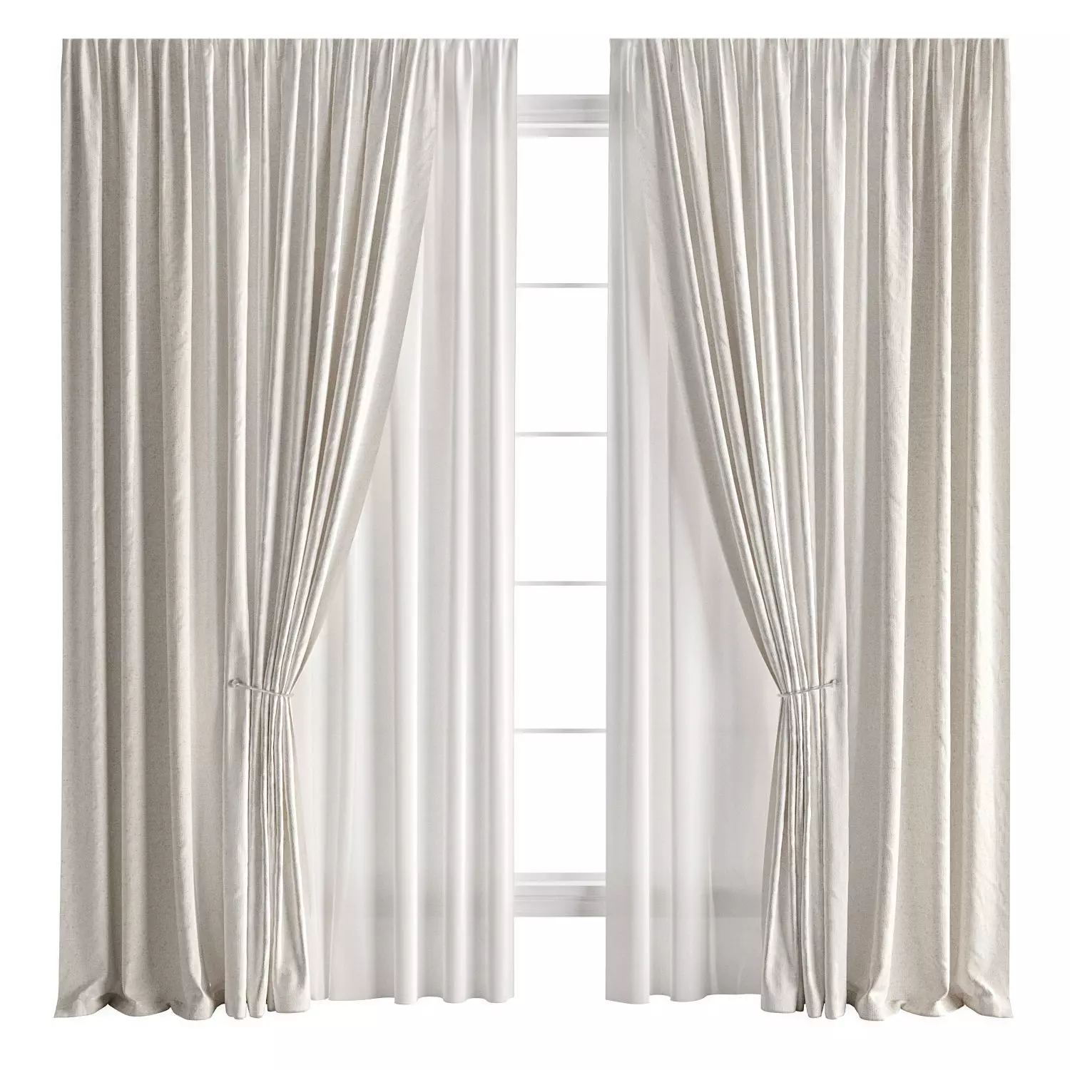Curtain 025 3D model