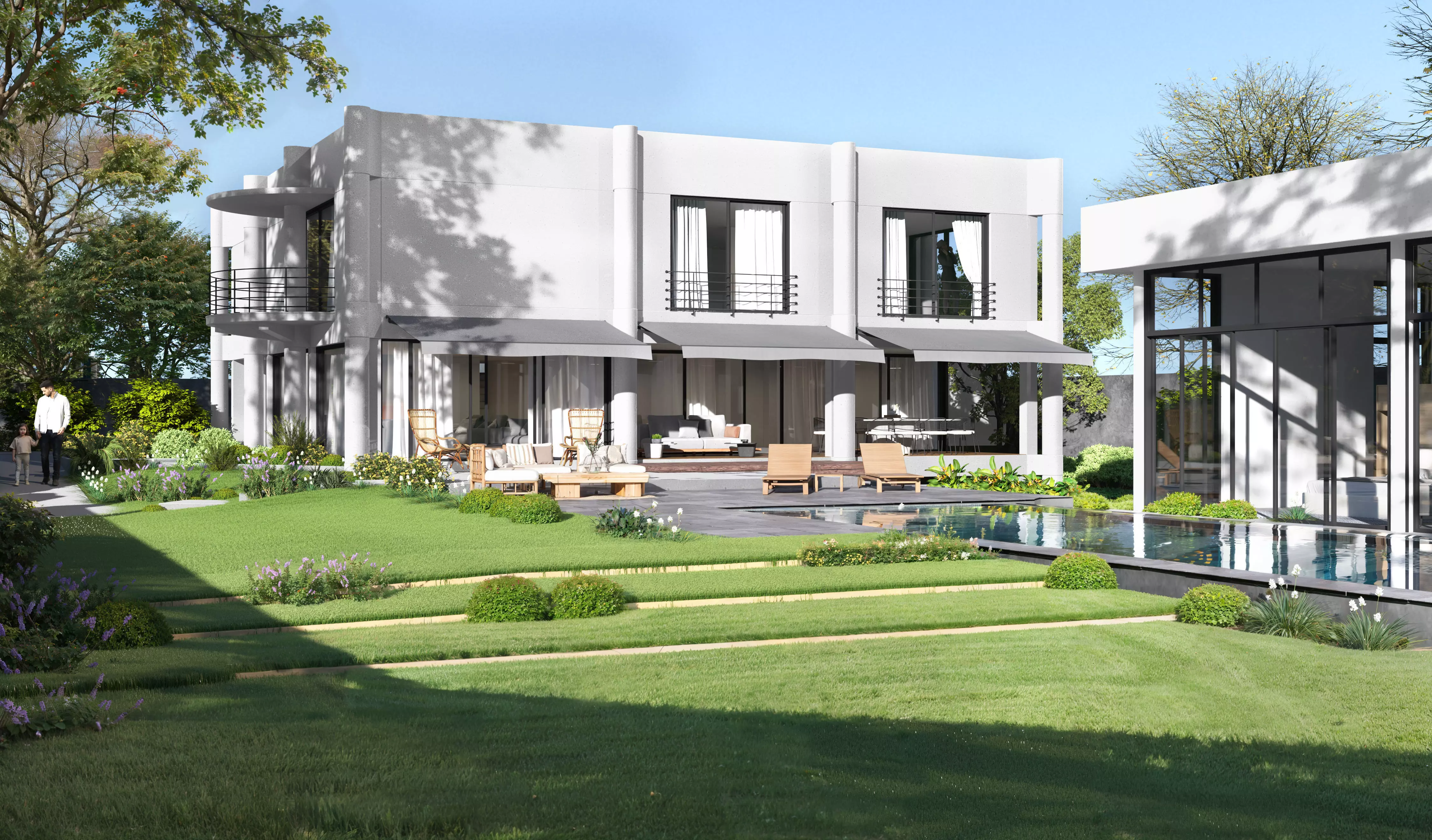 Modern Villa 3D 3D model