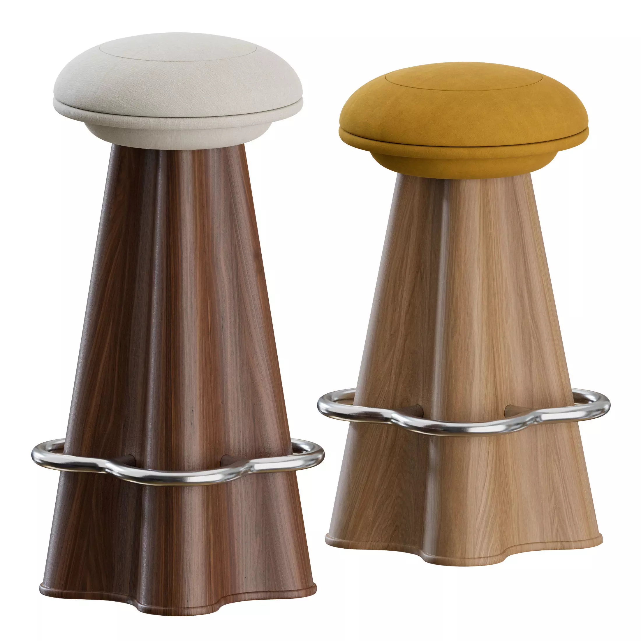 Carlo Stool and Counter by Bryan O Sullivan 3D model