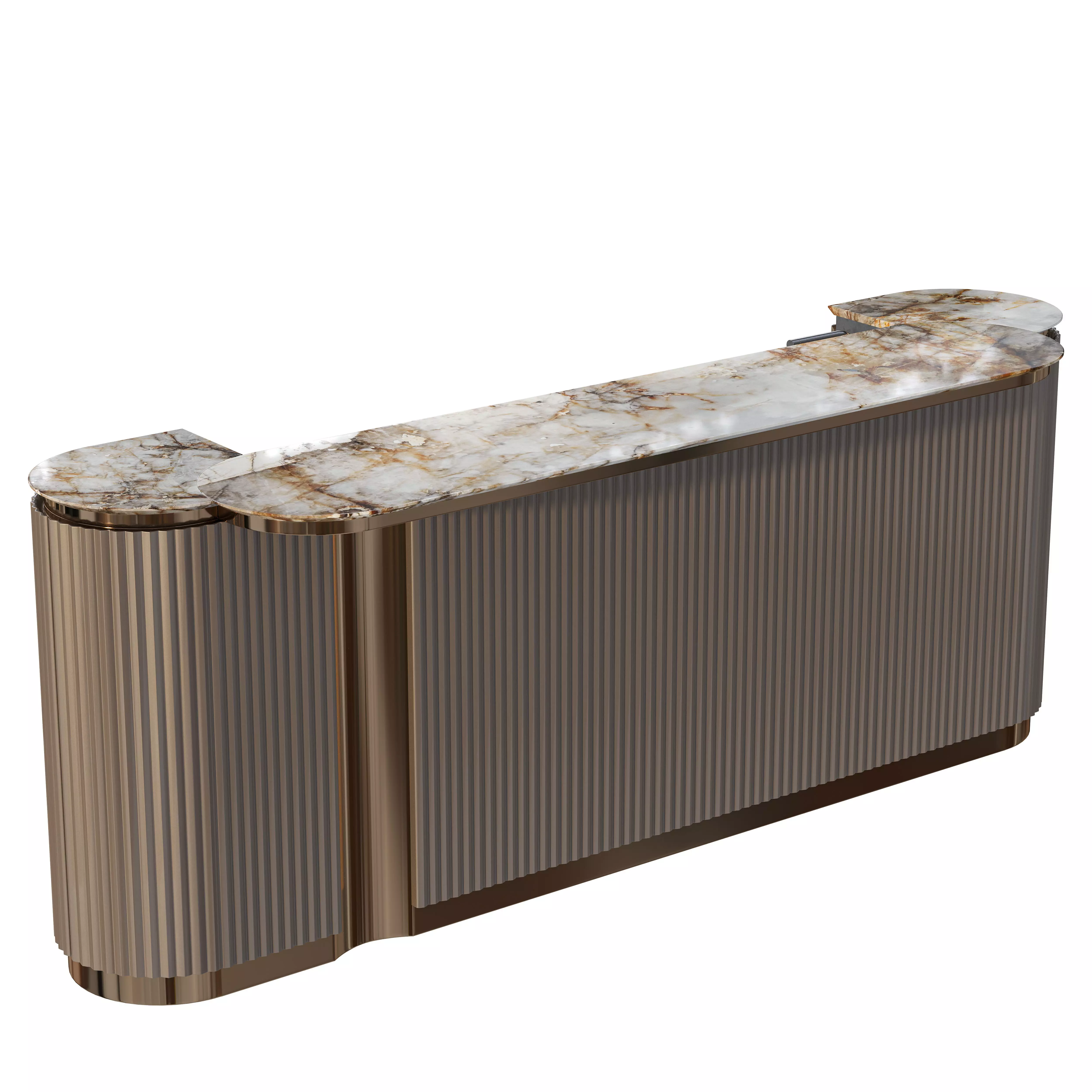 Visionnaire Duke bar counter Low-poly 3D model