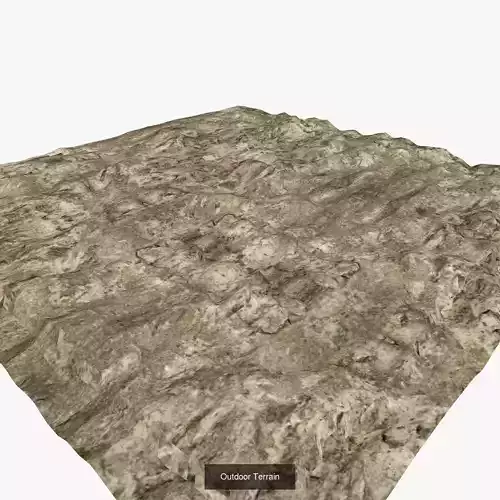 Landscape Terrain Pack 12 Models Stone Desert Outdoor Base 2
