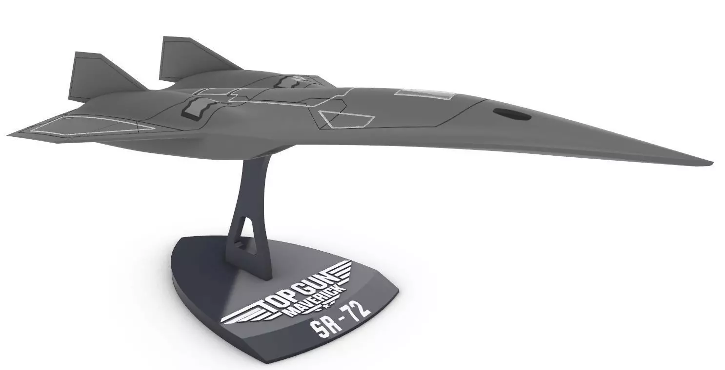SR-72 Darkstar 3D print model