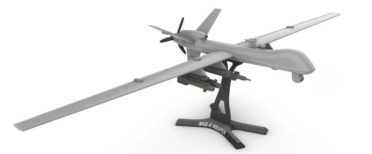 MQ-9 Reaper 3D print model