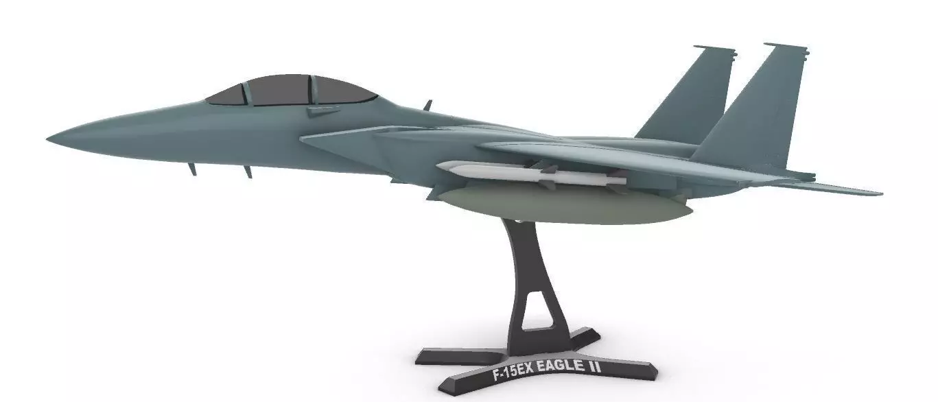 F 15EX Eagle II 3D print model