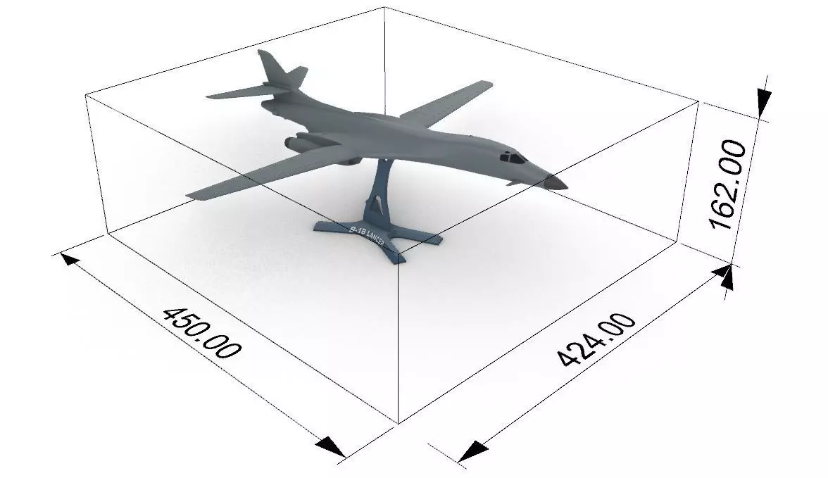 B-1B LANCER 3D print model