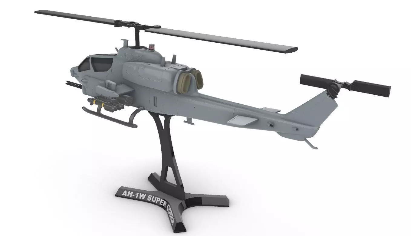 Bell AH-1W SuperCobra 3D print model