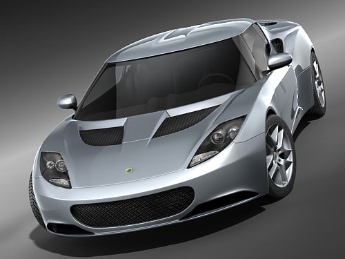 Lotus Evora 3D model_1