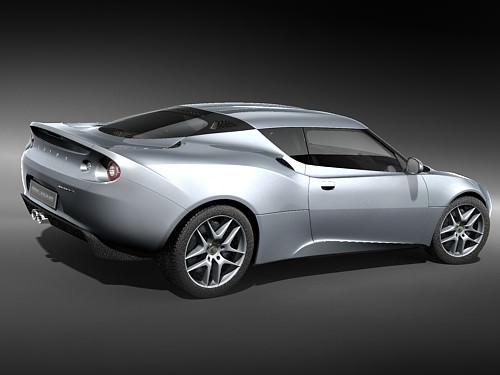 Lotus Evora 3D model_4