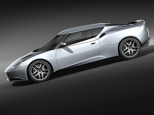 Lotus Evora 3D model_6