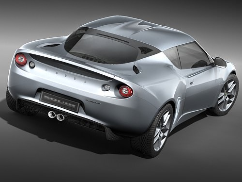 Lotus Evora 3D model_5