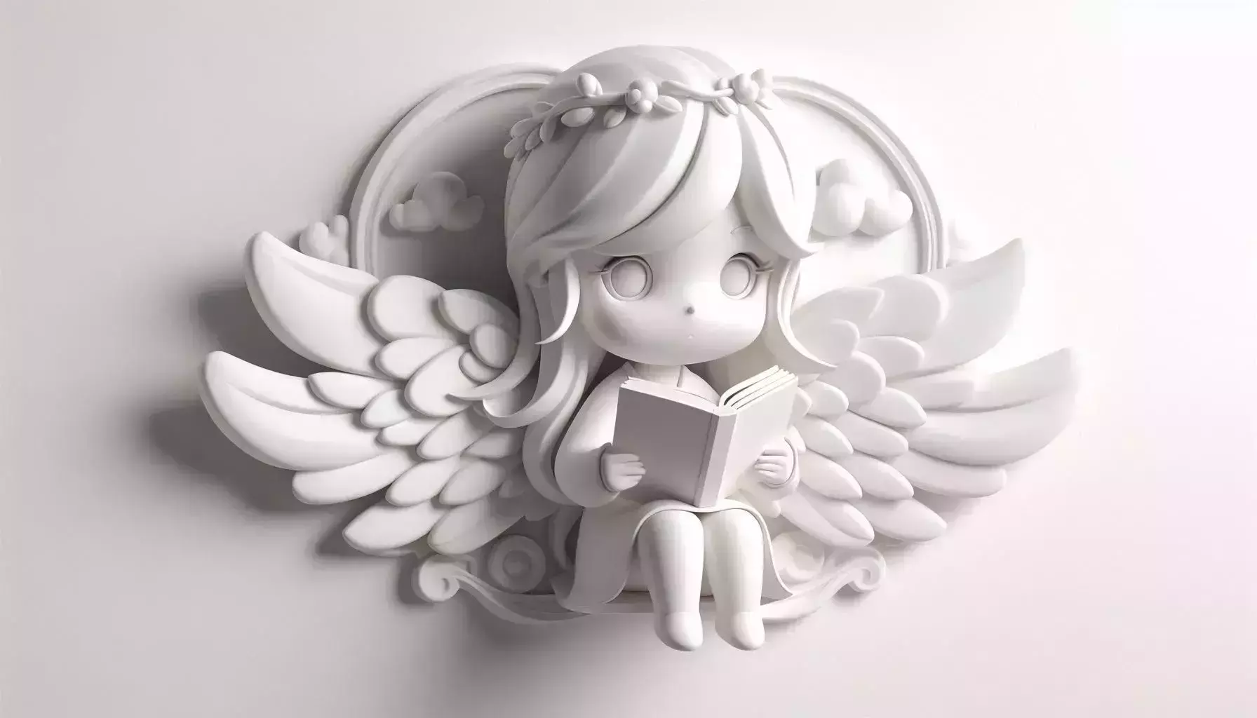 Angel Fairy 3D Printable Model 3D print model