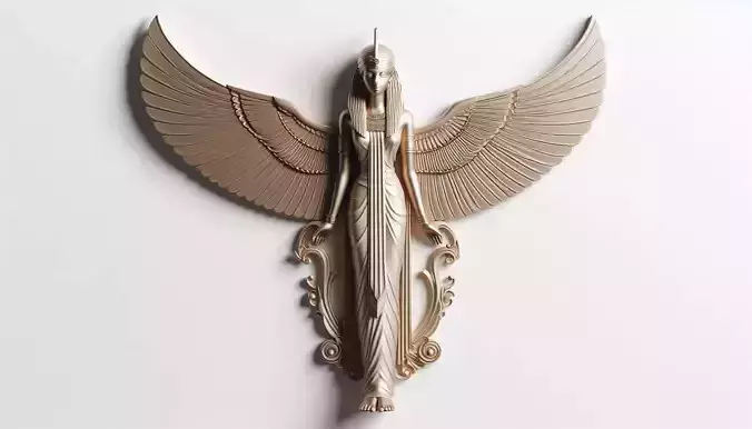 Fairy Angel Wall Mount 3D Model